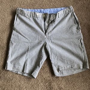 Polo seer sucker shorts never worn!